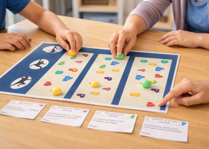 Jeu de société éducatif en classe